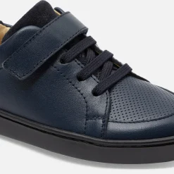 Jacadi Loafers, Lace-Ups And Moccasins|Boy leather sneakers Jacadi Navy
