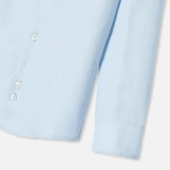 Jacadi Shirts|Boy linen shirt Blue