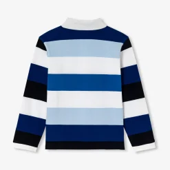 Jacadi T-Shirts And Polo Shirts|Boy long-sleeved polo Blue/Multicolour