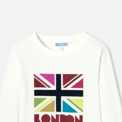 Jacadi T-Shirts And Polo Shirts|Boy long-sleeved T-shirt Jacadi soft white