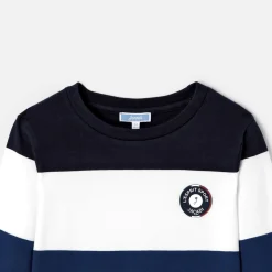 Jacadi T-Shirts And Polo Shirts|Boy long-sleeved T-shirt White/Multicolour