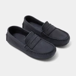 Jacadi Loafers, Lace-Ups And Moccasins|Boy nubuck moccasins Jacadi Navy