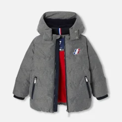 Jacadi Coats And Outerwear|Boy Coats & Puffer Jackets|Boy padded jacket Jacadi light Heather Grey