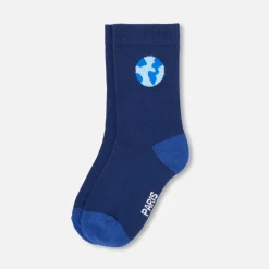 Jacadi Socks And Booties|Accessories|Boy pair of socks Jacadi Navy