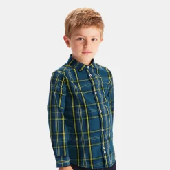 Jacadi Shirts|Boy plaid shirt Navy/Multicolour