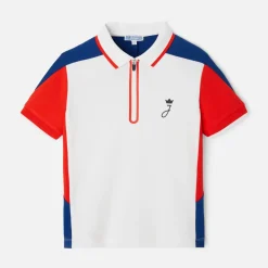 Jacadi T-Shirts And Polo Shirts|Boy polo shirt White/Red