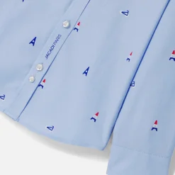Jacadi Shirts|Boy shirt with Parisian motifs Jacadi Light blue
