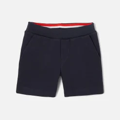 Jacadi Shorts|Boy shorts in piqué fleece Jacadi Navy