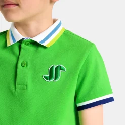 Jacadi T-Shirts And Polo Shirts|Boy short-sleeved polo Grass green