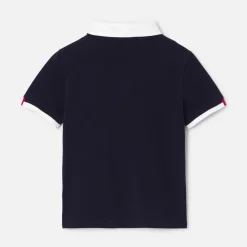 Jacadi T-Shirts And Polo Shirts|Boy short-sleeved polo shirt Jacadi Navy