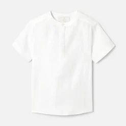Jacadi Shirts|Boy short-sleeved shirt Jacadi White