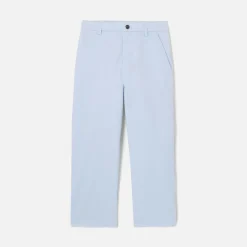 Jacadi Pants And Sweatpants|Boy slack pants Pale blue