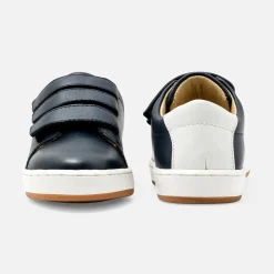 Jacadi Sneakers|Boy smooth leather tennis shoes Jacadi Navy
