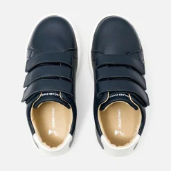 Jacadi Sneakers|Boy smooth leather tennis shoes Jacadi Navy