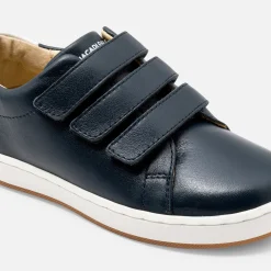 Jacadi Sneakers|Boy smooth leather tennis shoes Jacadi Navy