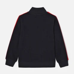 Jacadi Sweaters, Sweatshirts And Cardigans|Boy stand-up collar cardigan Jacadi Navy