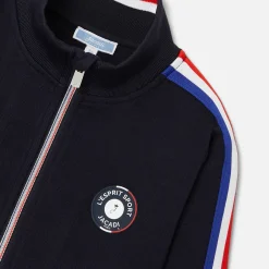 Jacadi Sweaters, Sweatshirts And Cardigans|Boy stand-up collar cardigan Jacadi Navy