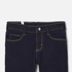Jacadi Pants And Sweatpants|Boy straight jeans Dark Denim