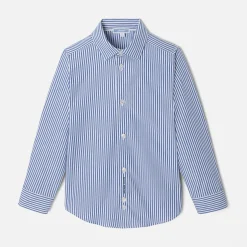 Jacadi Shirts|Boy striped shirt White/Blue