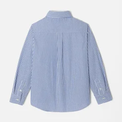 Jacadi Shirts|Boy striped shirt White/Blue