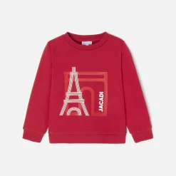Jacadi Sweaters, Sweatshirts And Cardigans|Boy sweater Dark Red