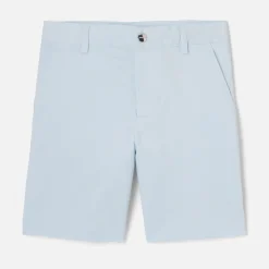 Jacadi Shorts|Boy twill Bermuda shorts Pale blue