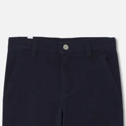 Jacadi Pants And Sweatpants|Boy twill pants Steel