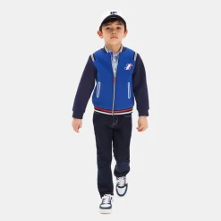 Jacadi Sweaters, Sweatshirts And Cardigans|Boy Varsity cardigan Dark Blue