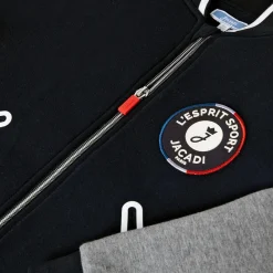 Jacadi Sweaters, Sweatshirts And Cardigans|Coats And Outerwear|Boy varsity style cardigan Navy/Grey
