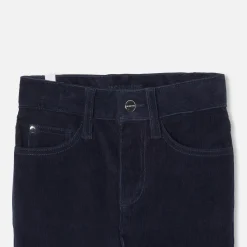 Jacadi Pants And Sweatpants|Boy velour pants Jacadi Navy
