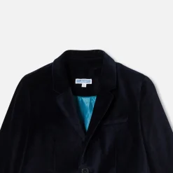 Jacadi Coats And Outerwear|Boy Coats & Puffer Jackets|Boy velvet jacket Jacadi Navy