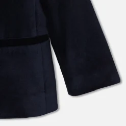 Jacadi Coats And Outerwear|Boy Coats & Puffer Jackets|Boy velvet jacket Jacadi Navy