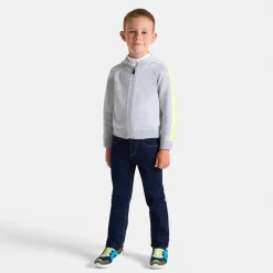 Jacadi Sweaters, Sweatshirts And Cardigans|Boy zip-up cardigan Jacadi light Heather Grey