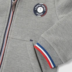 Jacadi Sweaters, Sweatshirts And Cardigans|Boy zip-up sweatshirt Jacadi light Heather Grey