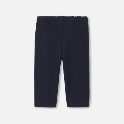 Jacadi Pants And Shorts|Checked baby boy pants Navy/Blue