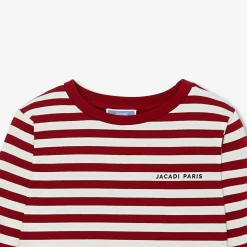 Jacadi T-Shirts And Polo Shirts|Child Breton tee White/Red