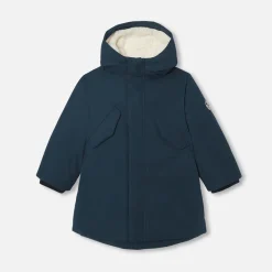 Jacadi Coats And Outerwear|Coats And Outerwear|Child long parka Ink blue