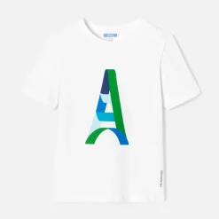 Jacadi T-Shirts And Polo Shirts|T-Shirts, Polo Shirts|Child printed T-shirt Jacadi White