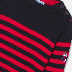 Jacadi Sweaters, Sweatshirts And Cardigans|Cardigans, Sweaters And Sweatshirts|Child sailor sweater Navy/Red
