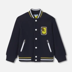 Jacadi Sweaters, Sweatshirts And Cardigans|Cardigans, Sweaters And Sweatshirts|Child Varsty jacket Jacadi Navy