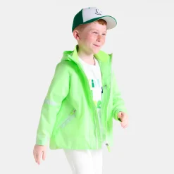 Jacadi Coats And Outerwear|Coats And Outerwear|Child windbreaker White/Green