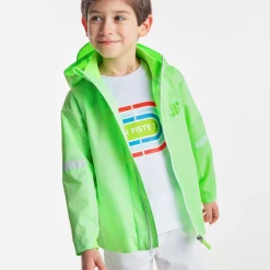 Jacadi Coats And Outerwear|Coats And Outerwear|Child windbreaker White/Green