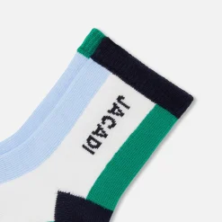 Jacadi Socks And Booties|Accessories|Duo of baby boy socks Blue/Green