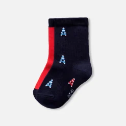 Jacadi Socks And Booties|Accessories|Duo of baby boy socks Multicolour