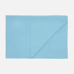 Jacadi Sleeping Bags And Blankets|Sleeping Bags And Blankets|Garter stitch blanket Aqua