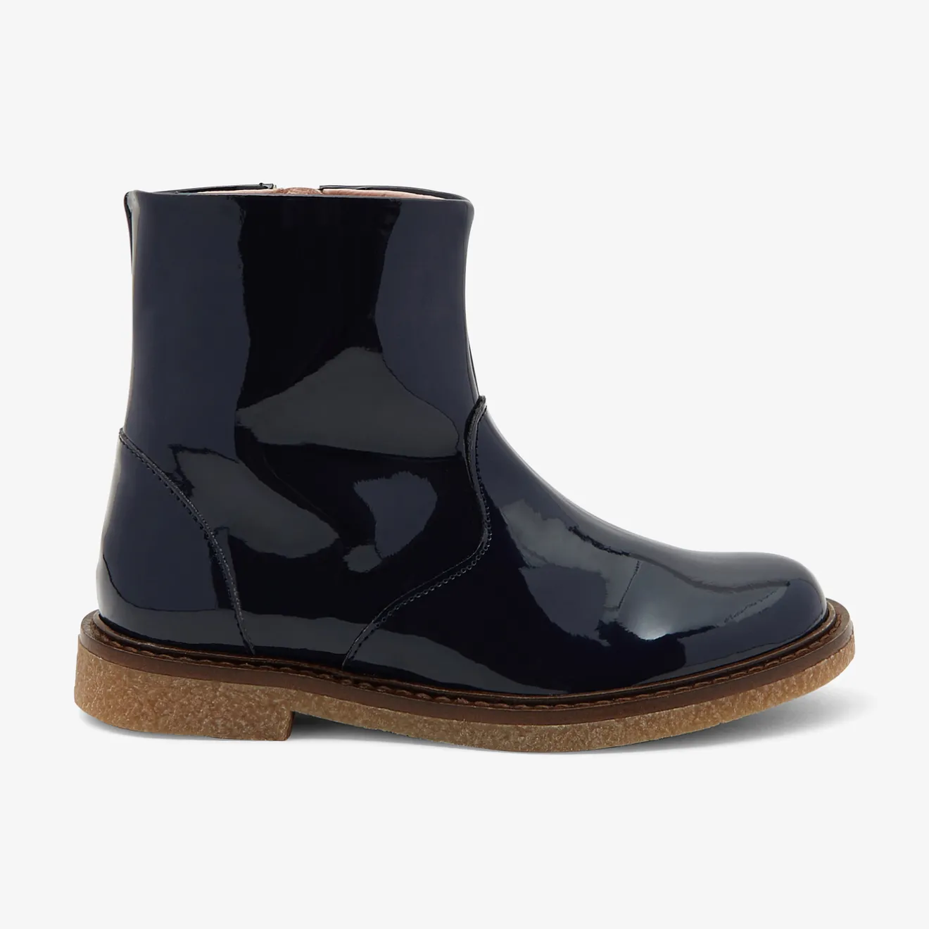 Jacadi Ankle & Lined Boots|Girl ankle boots Jacadi Navy