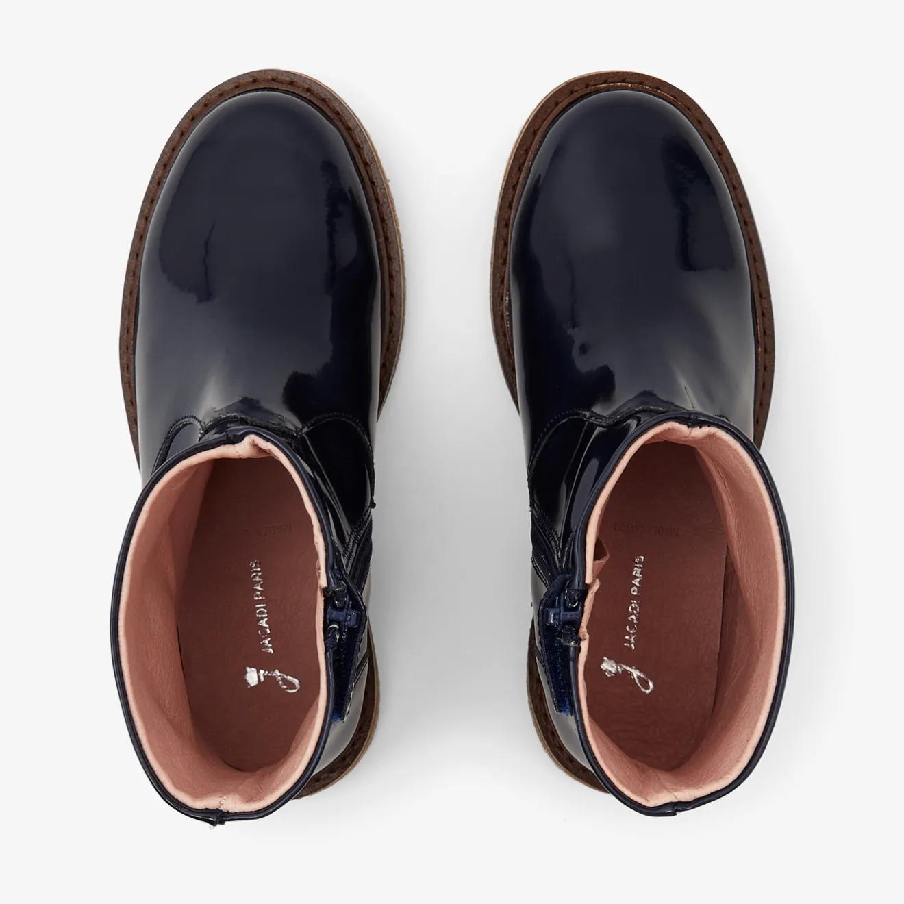 Jacadi Ankle & Lined Boots|Girl ankle boots Jacadi Navy