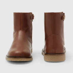 Jacadi Ankle & Lined Boots|Girl ankle boots Nude