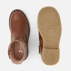 Jacadi Ankle & Lined Boots|Girl ankle boots Nude