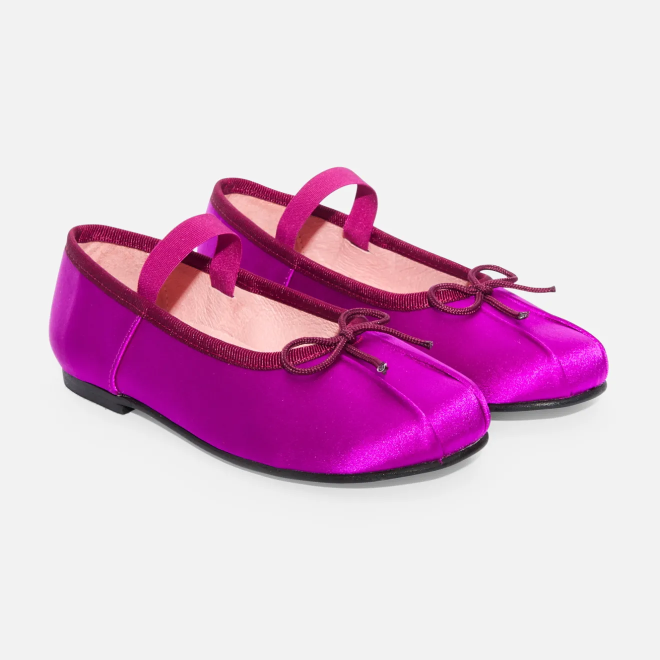 Jacadi Mary Janes, T-Straps And Ballet Flats|Girl ballerinas Fuchsia
